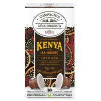 Кофе в капсулах Compagnia Dell`Arabica Kenya AA Washed, 10 шт.