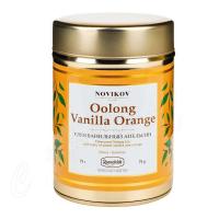 Чай зеленый Ronnefeldt Novikov Oolong Vanilla-Orange (Новиков Улун ванильный апельсин), ж/б, 75 гр.