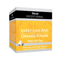 Чай черный Dilmah EXCEPTIONAL Lively Lime and Orange Fusion, пакетики 20x2гр.